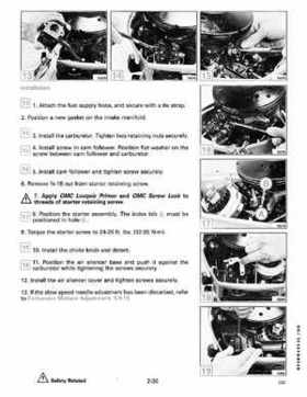 1991 Johnson Evinrude 9.9 Thru 30 HP Models Service Manual P/N 507946, Page 85