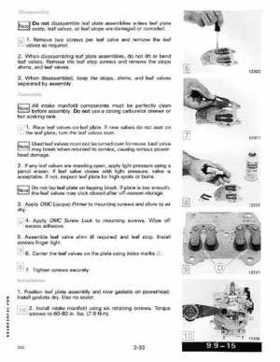 1991 Johnson Evinrude 9.9 Thru 30 HP Models Service Manual P/N 507946, Page 88