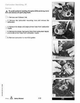1991 Johnson Evinrude 9.9 Thru 30 HP Models Service Manual P/N 507946, Page 90