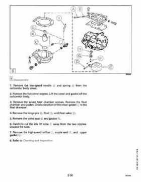 1991 Johnson Evinrude 9.9 Thru 30 HP Models Service Manual P/N 507946, Page 91