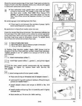 1991 Johnson Evinrude 9.9 Thru 30 HP Models Service Manual P/N 507946, Page 97