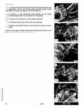 1991 Johnson Evinrude 9.9 Thru 30 HP Models Service Manual P/N 507946, Page 98