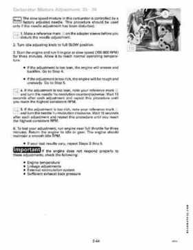 1991 Johnson Evinrude 9.9 Thru 30 HP Models Service Manual P/N 507946, Page 99