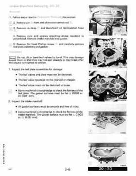 1991 Johnson Evinrude 9.9 Thru 30 HP Models Service Manual P/N 507946, Page 100