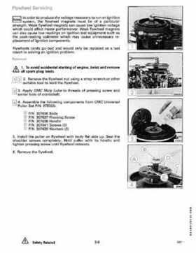 1991 Johnson Evinrude 9.9 Thru 30 HP Models Service Manual P/N 507946, Page 111