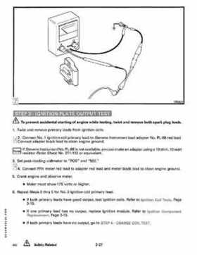 1991 Johnson Evinrude 9.9 Thru 30 HP Models Service Manual P/N 507946, Page 130