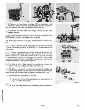 1991 Johnson Evinrude 9.9 Thru 30 HP Models Service Manual P/N 507946, Page 146
