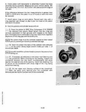 1991 Johnson Evinrude 9.9 Thru 30 HP Models Service Manual P/N 507946, Page 152