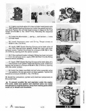 1991 Johnson Evinrude 9.9 Thru 30 HP Models Service Manual P/N 507946, Page 155