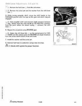 1991 Johnson Evinrude 9.9 Thru 30 HP Models Service Manual P/N 507946, Page 158