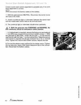 1991 Johnson Evinrude 9.9 Thru 30 HP Models Service Manual P/N 507946, Page 159