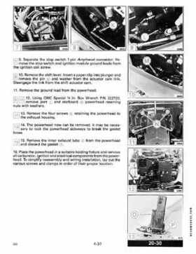1991 Johnson Evinrude 9.9 Thru 30 HP Models Service Manual P/N 507946, Page 169
