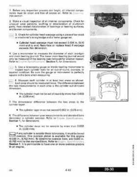 1991 Johnson Evinrude 9.9 Thru 30 HP Models Service Manual P/N 507946, Page 175