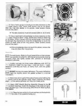 1991 Johnson Evinrude 9.9 Thru 30 HP Models Service Manual P/N 507946, Page 177