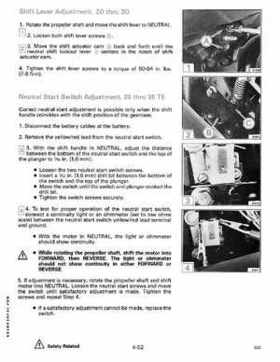 1991 Johnson Evinrude 9.9 Thru 30 HP Models Service Manual P/N 507946, Page 184