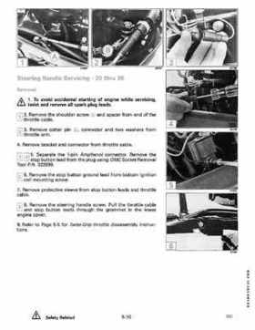 1991 Johnson Evinrude 9.9 Thru 30 HP Models Service Manual P/N 507946, Page 201