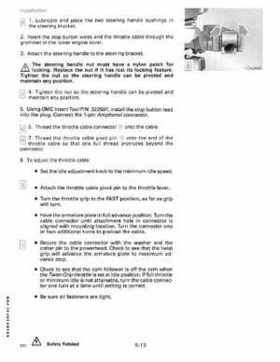 1991 Johnson Evinrude 9.9 Thru 30 HP Models Service Manual P/N 507946, Page 204