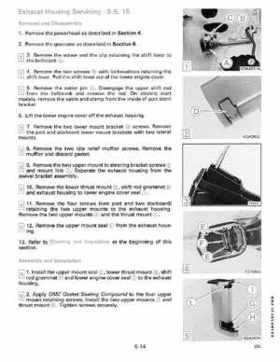 1991 Johnson Evinrude 9.9 Thru 30 HP Models Service Manual P/N 507946, Page 205