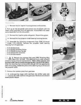 1991 Johnson Evinrude 9.9 Thru 30 HP Models Service Manual P/N 507946, Page 246