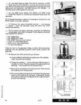1991 Johnson Evinrude 9.9 Thru 30 HP Models Service Manual P/N 507946, Page 248