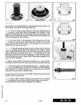 1991 Johnson Evinrude 9.9 Thru 30 HP Models Service Manual P/N 507946, Page 250