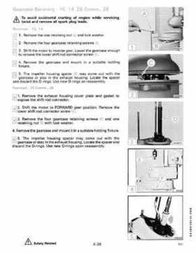 1991 Johnson Evinrude 9.9 Thru 30 HP Models Service Manual P/N 507946, Page 259