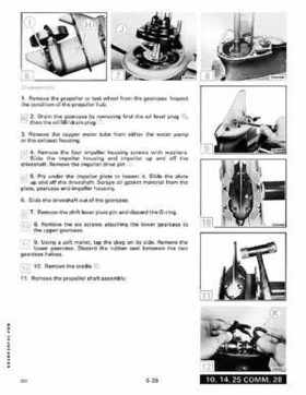 1991 Johnson Evinrude 9.9 Thru 30 HP Models Service Manual P/N 507946, Page 260