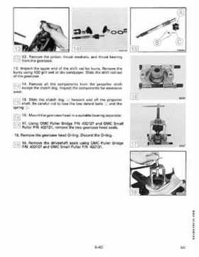 1991 Johnson Evinrude 9.9 Thru 30 HP Models Service Manual P/N 507946, Page 261