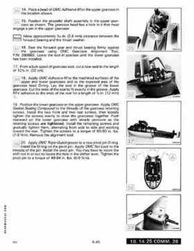 1991 Johnson Evinrude 9.9 Thru 30 HP Models Service Manual P/N 507946, Page 266