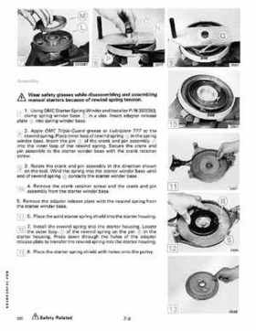 1991 Johnson Evinrude 9.9 Thru 30 HP Models Service Manual P/N 507946, Page 278