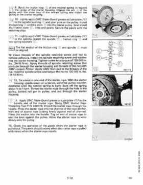 1991 Johnson Evinrude 9.9 Thru 30 HP Models Service Manual P/N 507946, Page 279