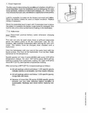 1991 Johnson Evinrude 9.9 Thru 30 HP Models Service Manual P/N 507946, Page 285