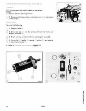 1991 Johnson Evinrude 9.9 Thru 30 HP Models Service Manual P/N 507946, Page 299