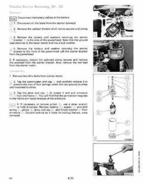 1991 Johnson Evinrude 9.9 Thru 30 HP Models Service Manual P/N 507946, Page 301