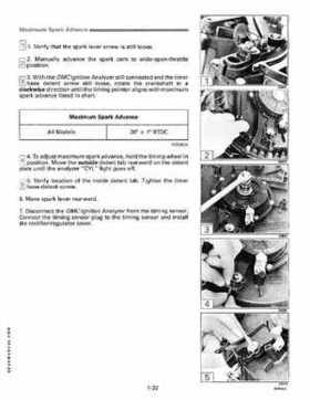 1991 Johnson Evinrude EI 60 Loop V Models 150, 175 outboards Service Repair Manual P/N 507950, Page 38