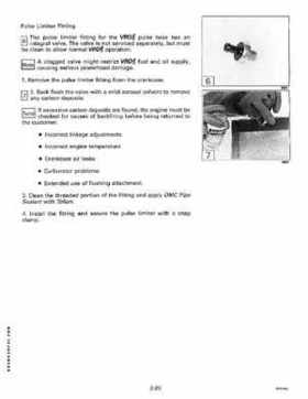 1991 Johnson Evinrude EI 60 Loop V Models 150, 175 outboards Service Repair Manual P/N 507950, Page 64