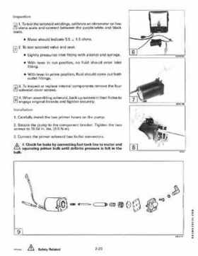 1991 Johnson Evinrude EI 60 Loop V Models 150, 175 outboards Service Repair Manual P/N 507950, Page 67