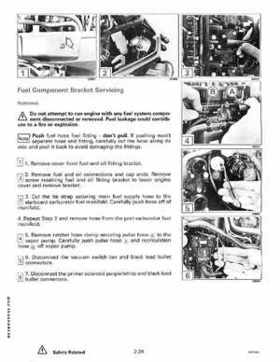 1991 Johnson Evinrude EI 60 Loop V Models 150, 175 outboards Service Repair Manual P/N 507950, Page 68