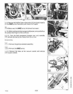 1991 Johnson Evinrude EI 60 Loop V Models 150, 175 outboards Service Repair Manual P/N 507950, Page 69