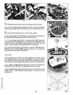 1991 Johnson Evinrude EI 60 Loop V Models 150, 175 outboards Service Repair Manual P/N 507950, Page 94