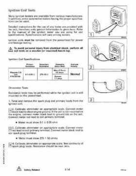1991 Johnson Evinrude EI 60 Loop V Models 150, 175 outboards Service Repair Manual P/N 507950, Page 100