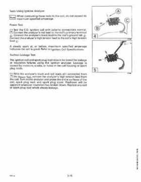 1991 Johnson Evinrude EI 60 Loop V Models 150, 175 outboards Service Repair Manual P/N 507950, Page 101
