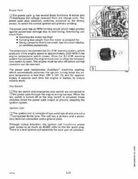 1991 Johnson Evinrude EI 60 Loop V Models 150, 175 outboards Service Repair Manual P/N 507950, Page 103