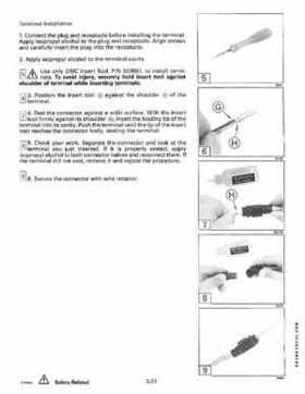 1991 Johnson Evinrude EI 60 Loop V Models 150, 175 outboards Service Repair Manual P/N 507950, Page 107