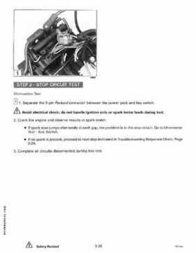 1991 Johnson Evinrude EI 60 Loop V Models 150, 175 outboards Service Repair Manual P/N 507950, Page 112