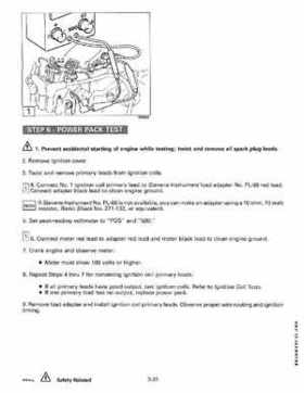 1991 Johnson Evinrude EI 60 Loop V Models 150, 175 outboards Service Repair Manual P/N 507950, Page 117