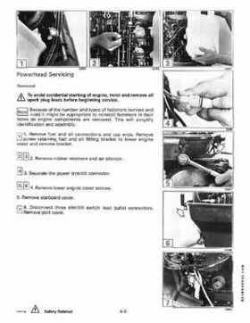 1991 Johnson Evinrude EI 60 Loop V Models 150, 175 outboards Service Repair Manual P/N 507950, Page 129