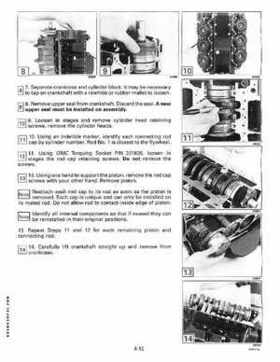 1991 Johnson Evinrude EI 60 Loop V Models 150, 175 outboards Service Repair Manual P/N 507950, Page 132