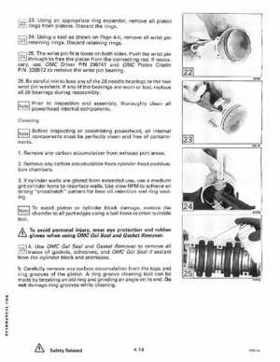 1991 Johnson Evinrude EI 60 Loop V Models 150, 175 outboards Service Repair Manual P/N 507950, Page 134