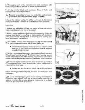 1991 Johnson Evinrude EI 60 Loop V Models 150, 175 outboards Service Repair Manual P/N 507950, Page 135